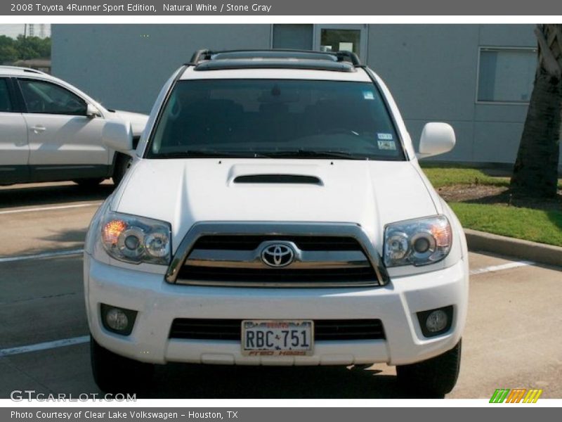 Natural White / Stone Gray 2008 Toyota 4Runner Sport Edition