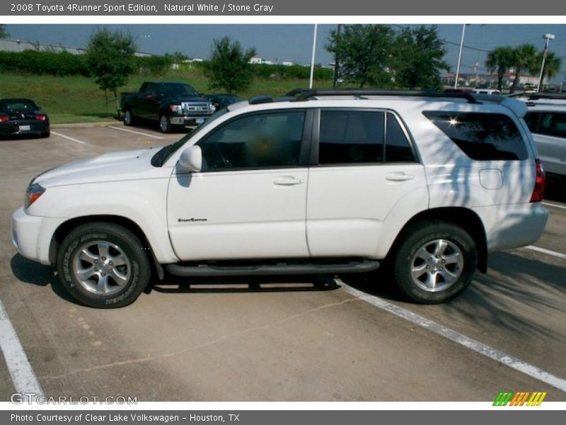Natural White / Stone Gray 2008 Toyota 4Runner Sport Edition