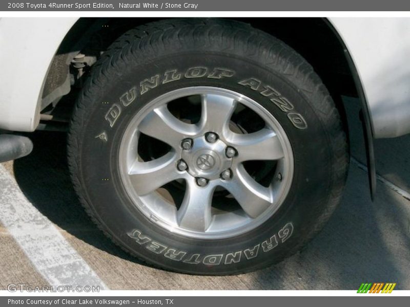 Natural White / Stone Gray 2008 Toyota 4Runner Sport Edition