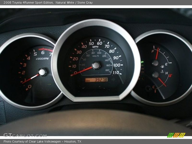 Natural White / Stone Gray 2008 Toyota 4Runner Sport Edition