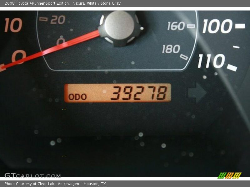 Natural White / Stone Gray 2008 Toyota 4Runner Sport Edition