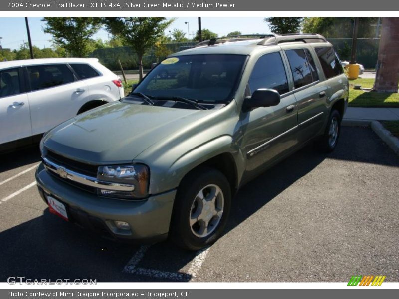 Silver Green Metallic / Medium Pewter 2004 Chevrolet TrailBlazer EXT LS 4x4