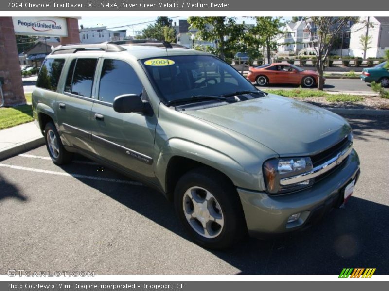 Silver Green Metallic / Medium Pewter 2004 Chevrolet TrailBlazer EXT LS 4x4