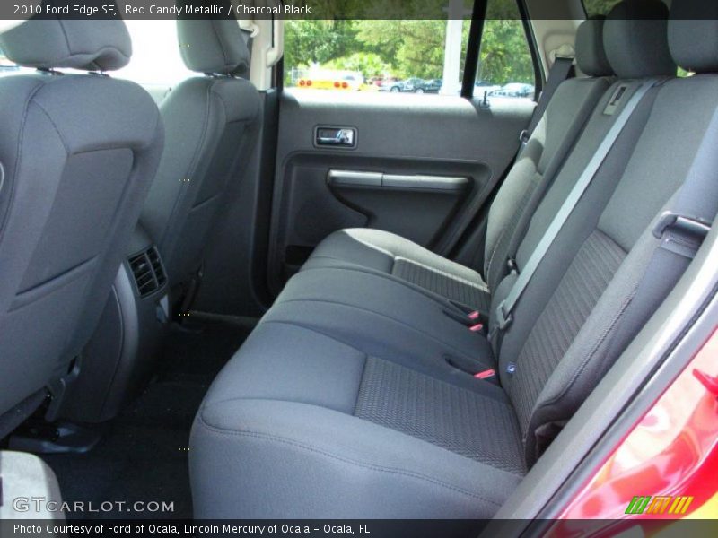 Red Candy Metallic / Charcoal Black 2010 Ford Edge SE
