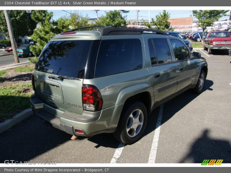 Silver Green Metallic / Medium Pewter 2004 Chevrolet TrailBlazer EXT LS 4x4