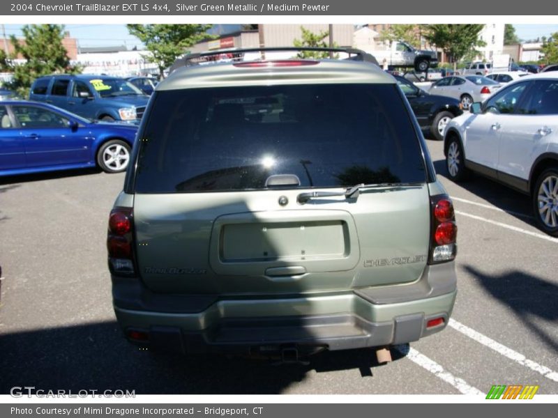 Silver Green Metallic / Medium Pewter 2004 Chevrolet TrailBlazer EXT LS 4x4