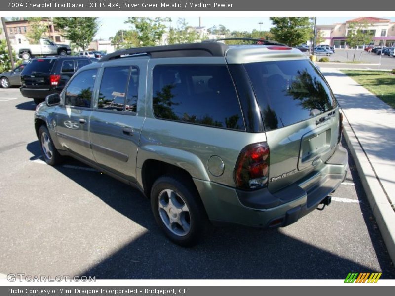 Silver Green Metallic / Medium Pewter 2004 Chevrolet TrailBlazer EXT LS 4x4