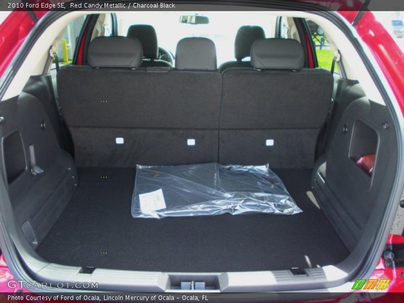 Red Candy Metallic / Charcoal Black 2010 Ford Edge SE
