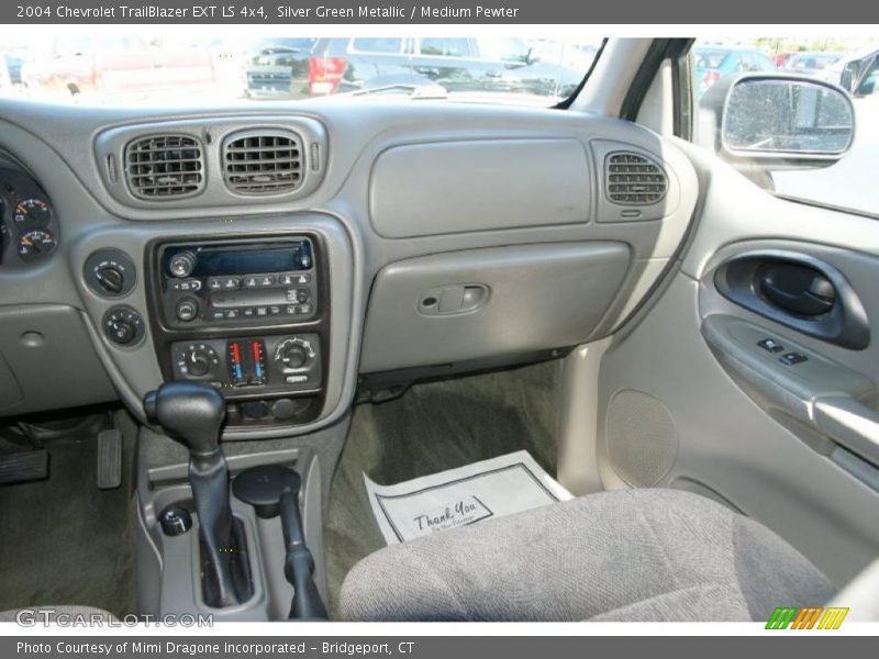Silver Green Metallic / Medium Pewter 2004 Chevrolet TrailBlazer EXT LS 4x4