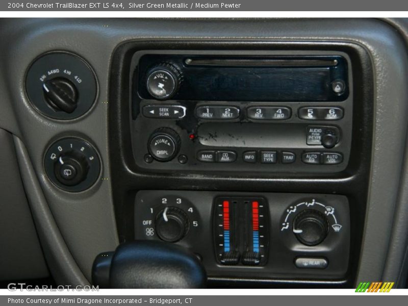 Silver Green Metallic / Medium Pewter 2004 Chevrolet TrailBlazer EXT LS 4x4