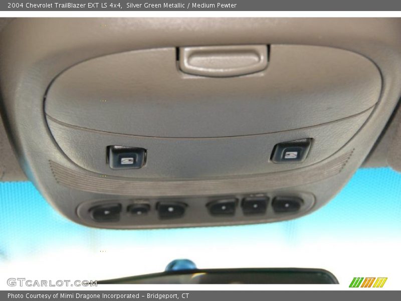 Silver Green Metallic / Medium Pewter 2004 Chevrolet TrailBlazer EXT LS 4x4