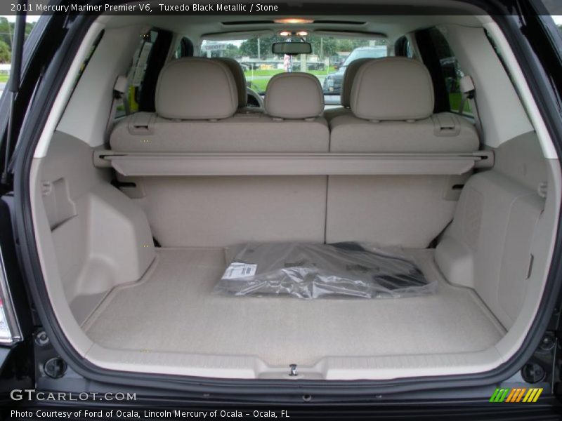 Tuxedo Black Metallic / Stone 2011 Mercury Mariner Premier V6