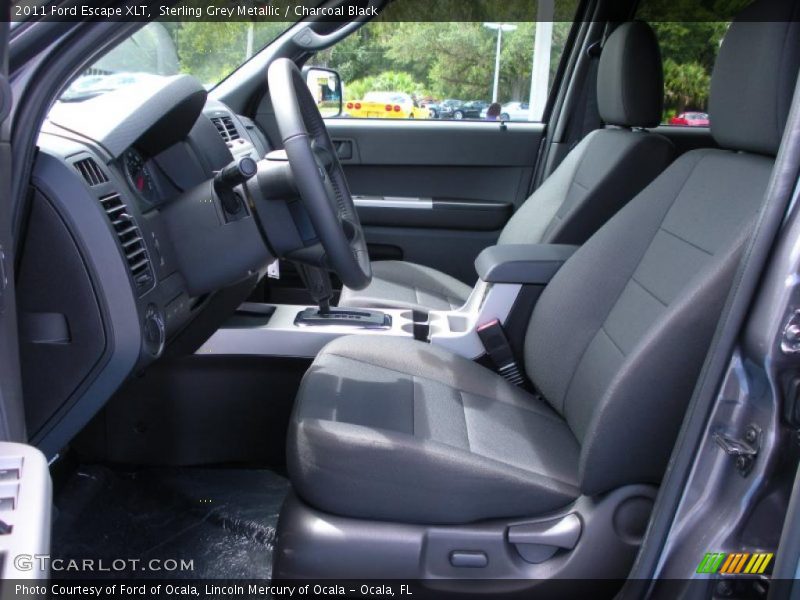 Sterling Grey Metallic / Charcoal Black 2011 Ford Escape XLT