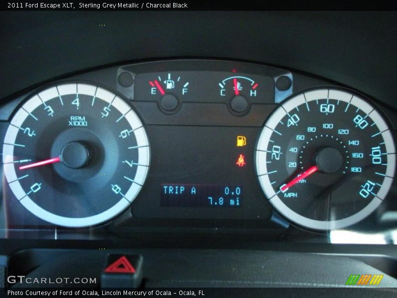 Sterling Grey Metallic / Charcoal Black 2011 Ford Escape XLT