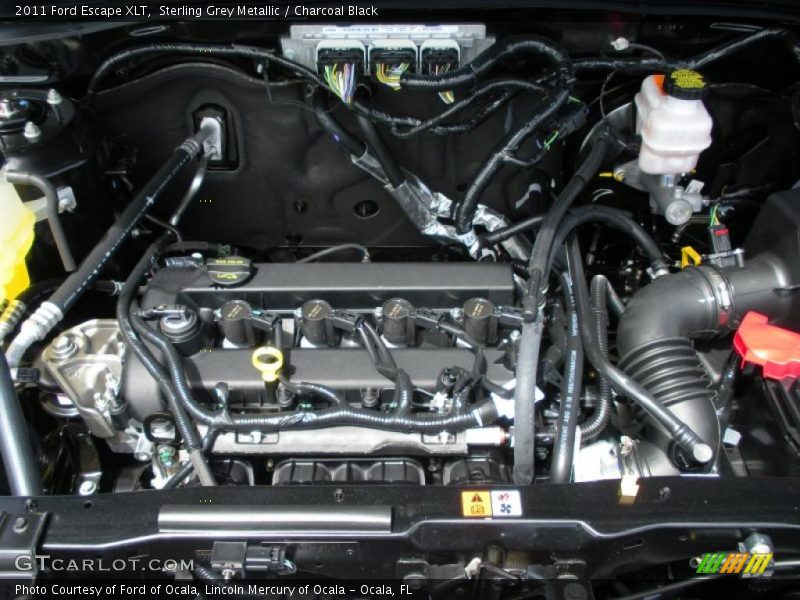 Sterling Grey Metallic / Charcoal Black 2011 Ford Escape XLT