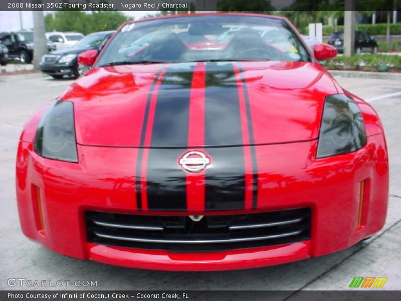 Nogaro Red / Charcoal 2008 Nissan 350Z Touring Roadster