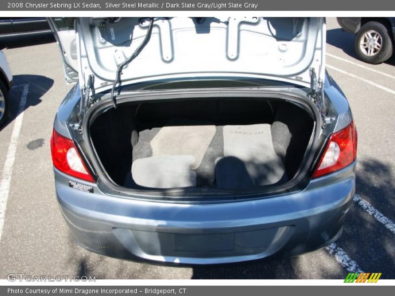Silver Steel Metallic / Dark Slate Gray/Light Slate Gray 2008 Chrysler Sebring LX Sedan