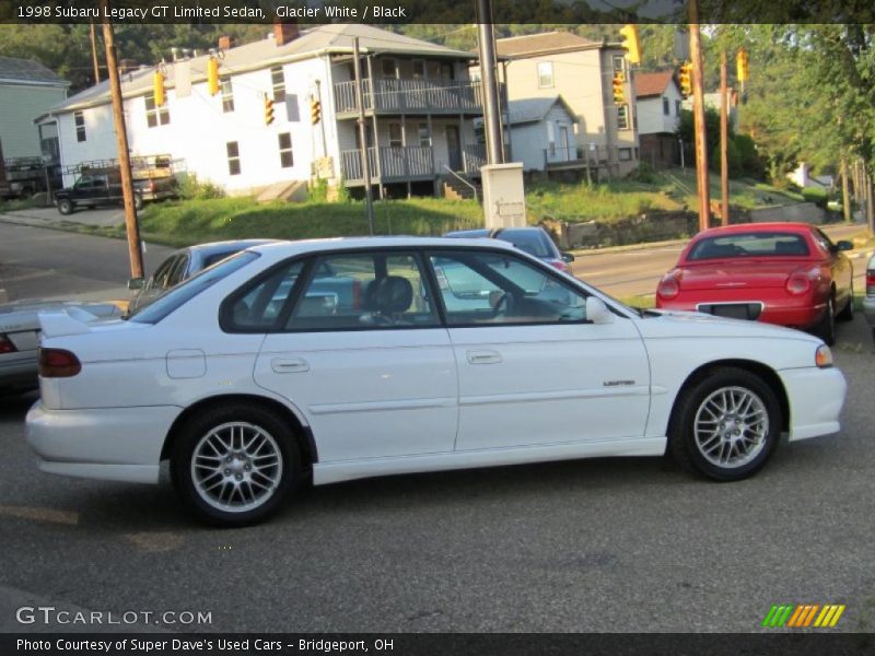 Glacier White / Black 1998 Subaru Legacy GT Limited Sedan