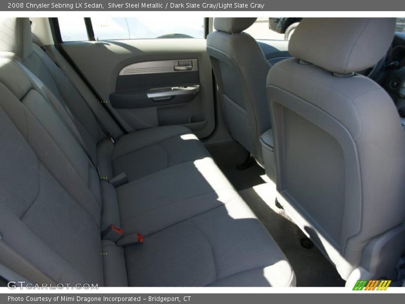 Silver Steel Metallic / Dark Slate Gray/Light Slate Gray 2008 Chrysler Sebring LX Sedan