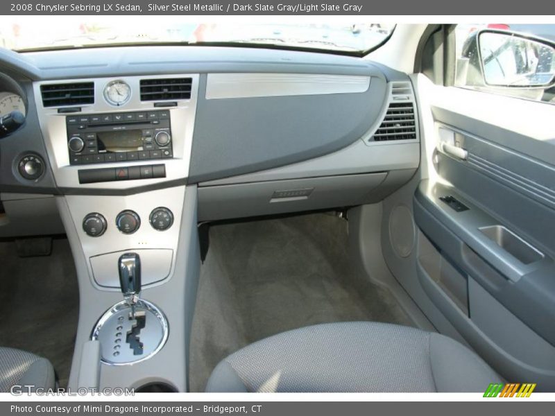 Silver Steel Metallic / Dark Slate Gray/Light Slate Gray 2008 Chrysler Sebring LX Sedan