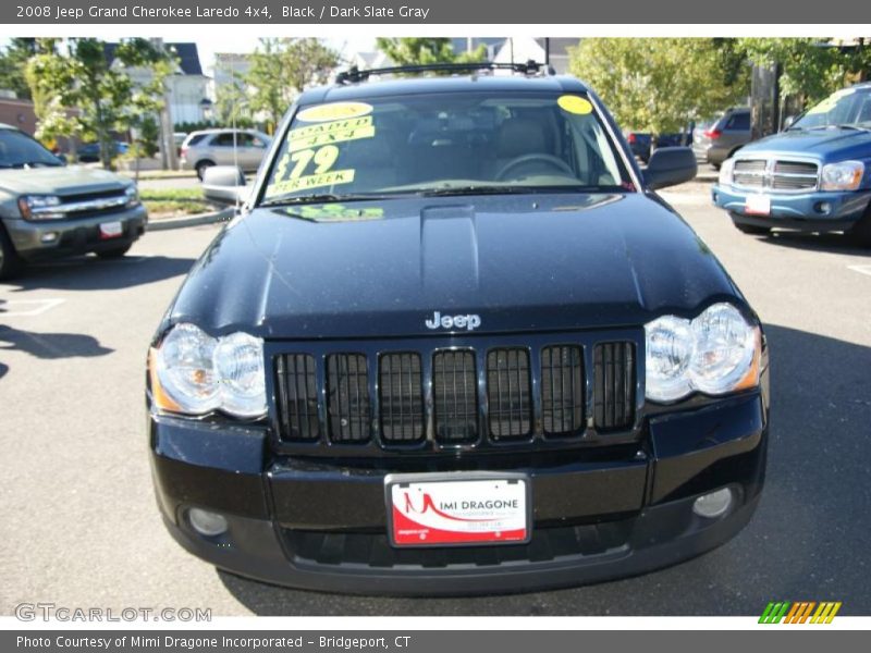 Black / Dark Slate Gray 2008 Jeep Grand Cherokee Laredo 4x4