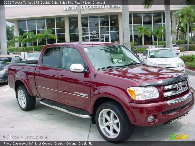 Salsa Red Pearl / Light Charcoal 2006 Toyota Tundra SR5 Double Cab