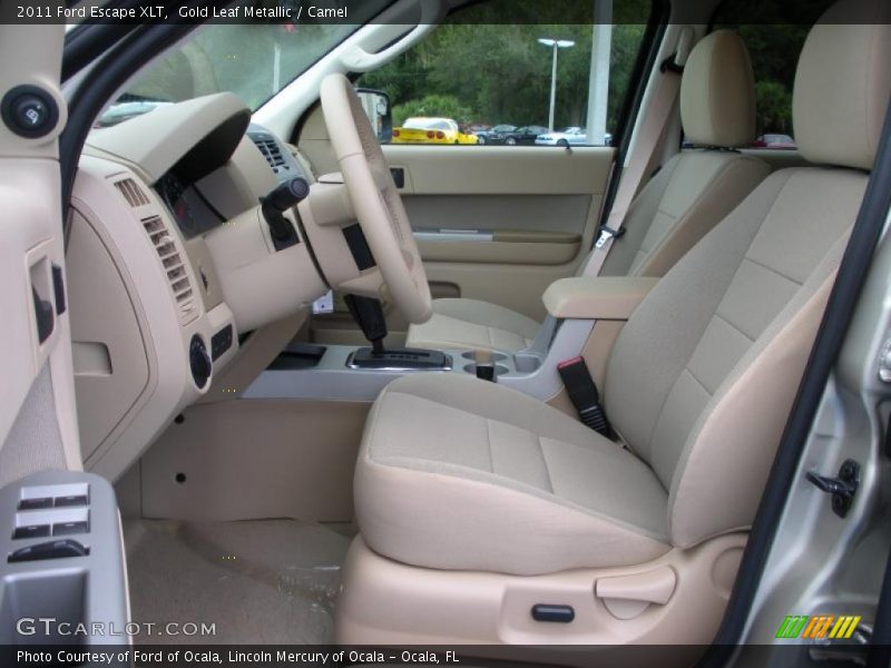 Gold Leaf Metallic / Camel 2011 Ford Escape XLT