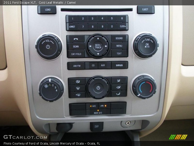 Gold Leaf Metallic / Camel 2011 Ford Escape XLT