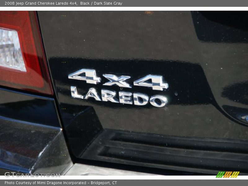 Black / Dark Slate Gray 2008 Jeep Grand Cherokee Laredo 4x4