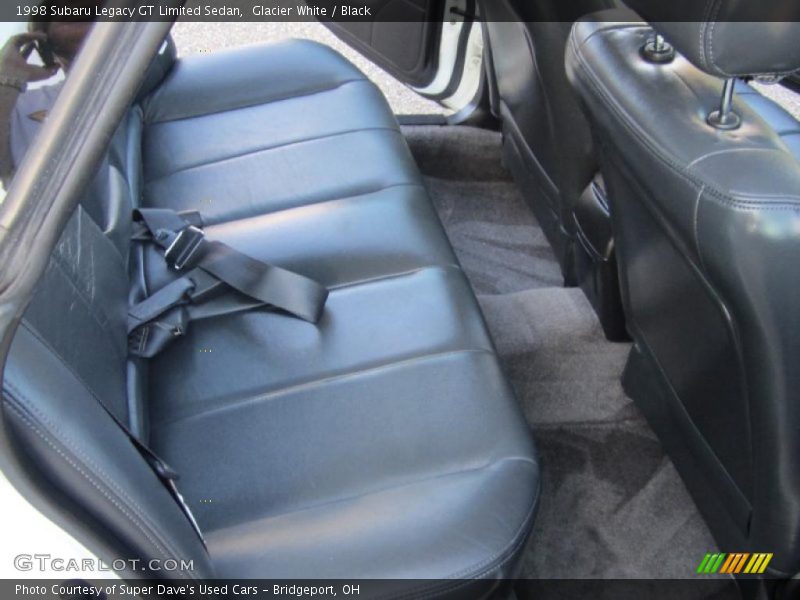 Glacier White / Black 1998 Subaru Legacy GT Limited Sedan