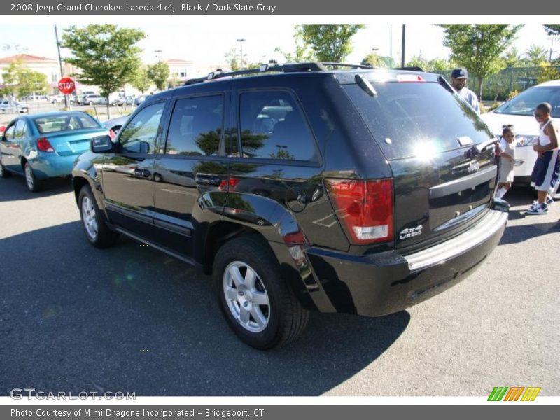 Black / Dark Slate Gray 2008 Jeep Grand Cherokee Laredo 4x4