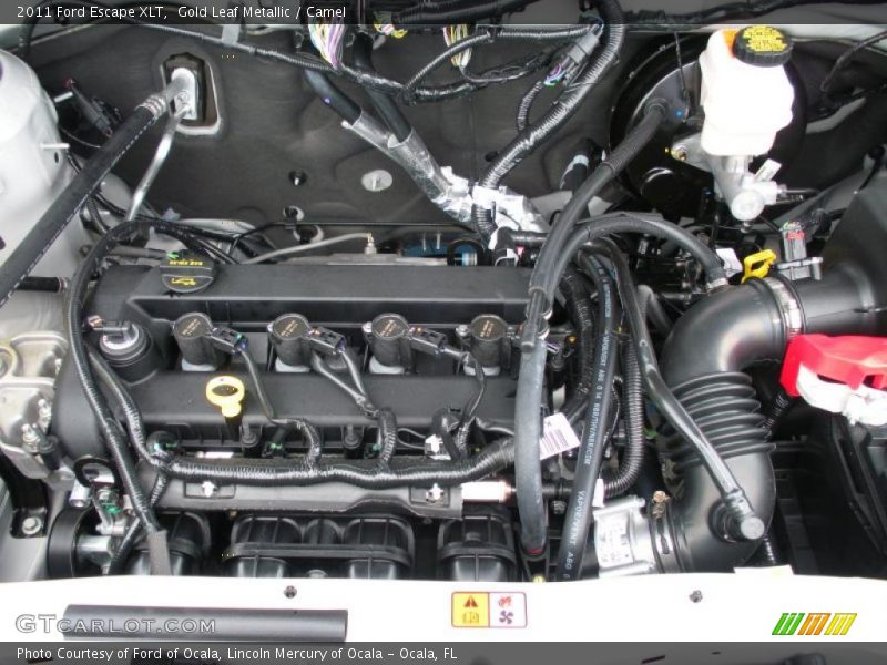 Gold Leaf Metallic / Camel 2011 Ford Escape XLT