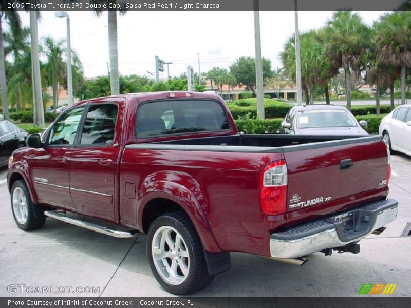 Salsa Red Pearl / Light Charcoal 2006 Toyota Tundra SR5 Double Cab