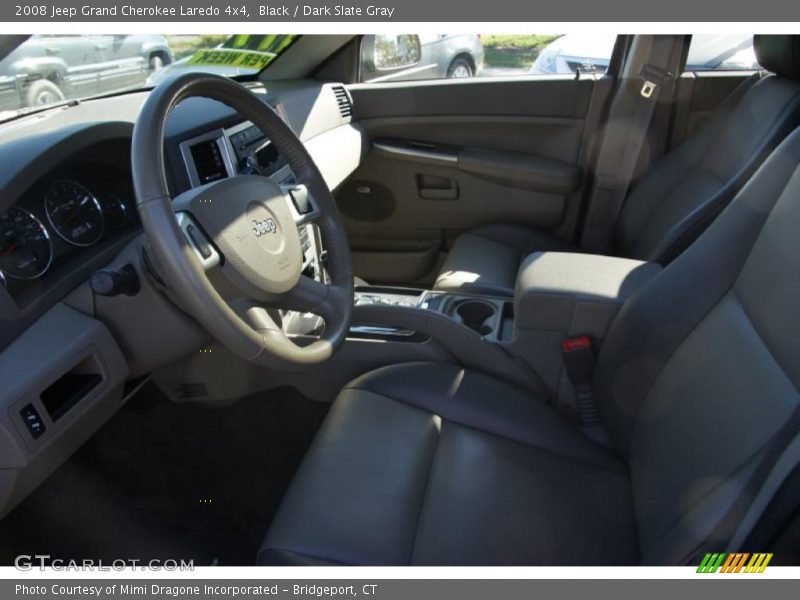 Black / Dark Slate Gray 2008 Jeep Grand Cherokee Laredo 4x4
