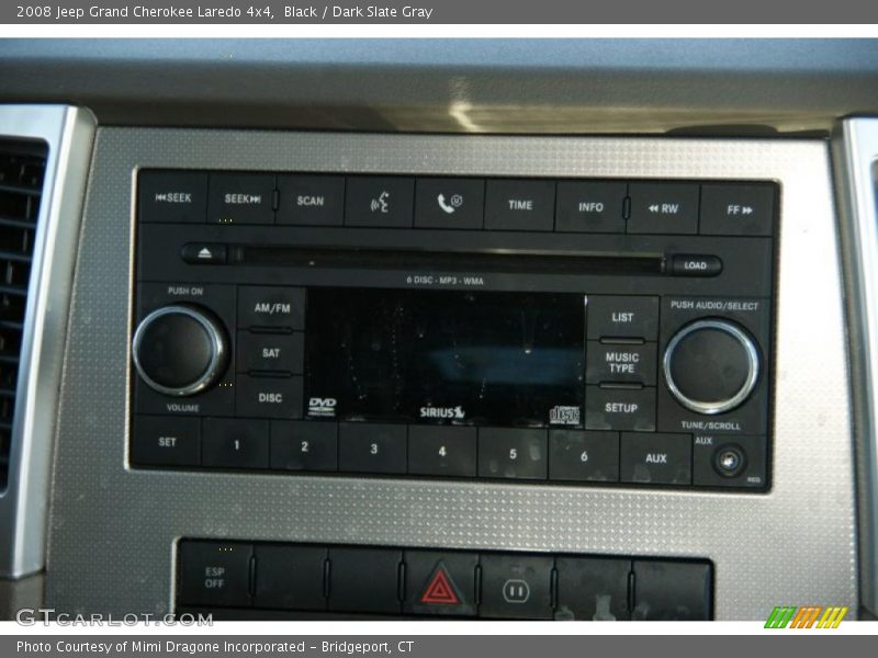 Black / Dark Slate Gray 2008 Jeep Grand Cherokee Laredo 4x4