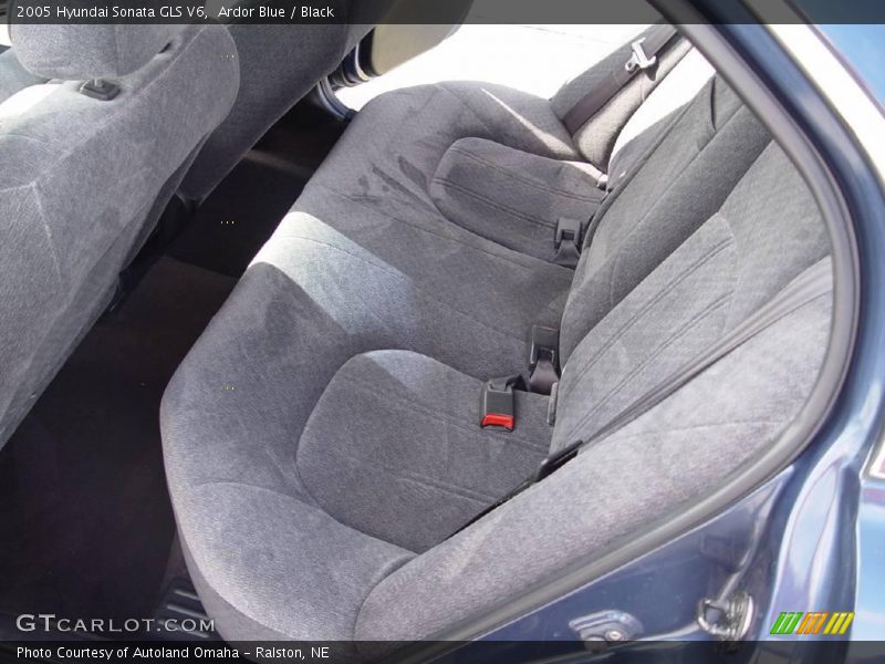 Ardor Blue / Black 2005 Hyundai Sonata GLS V6