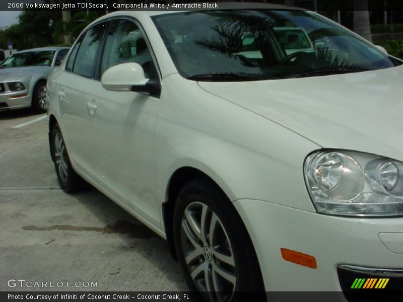 Campanella White / Anthracite Black 2006 Volkswagen Jetta TDI Sedan