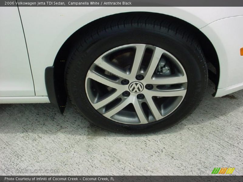 Campanella White / Anthracite Black 2006 Volkswagen Jetta TDI Sedan