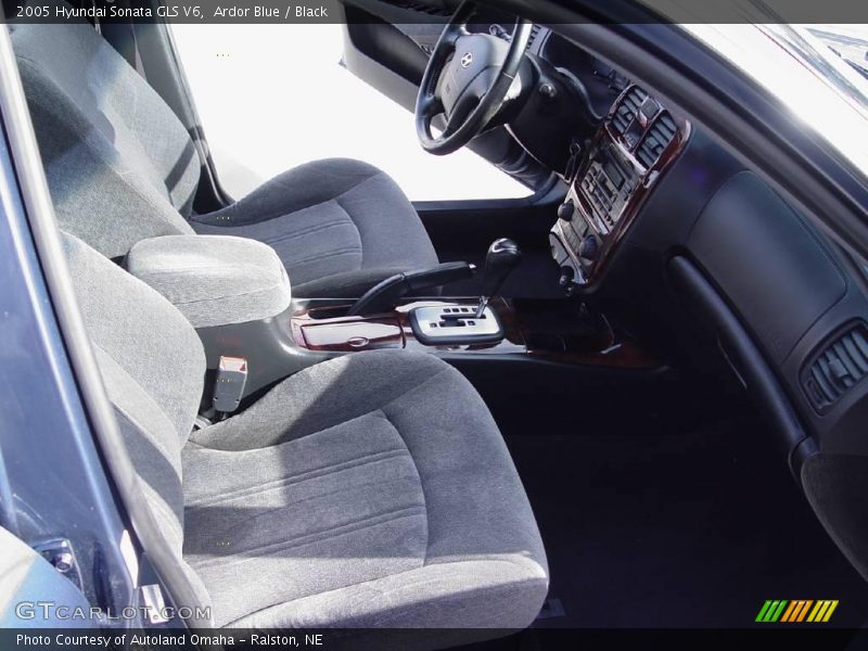 Ardor Blue / Black 2005 Hyundai Sonata GLS V6