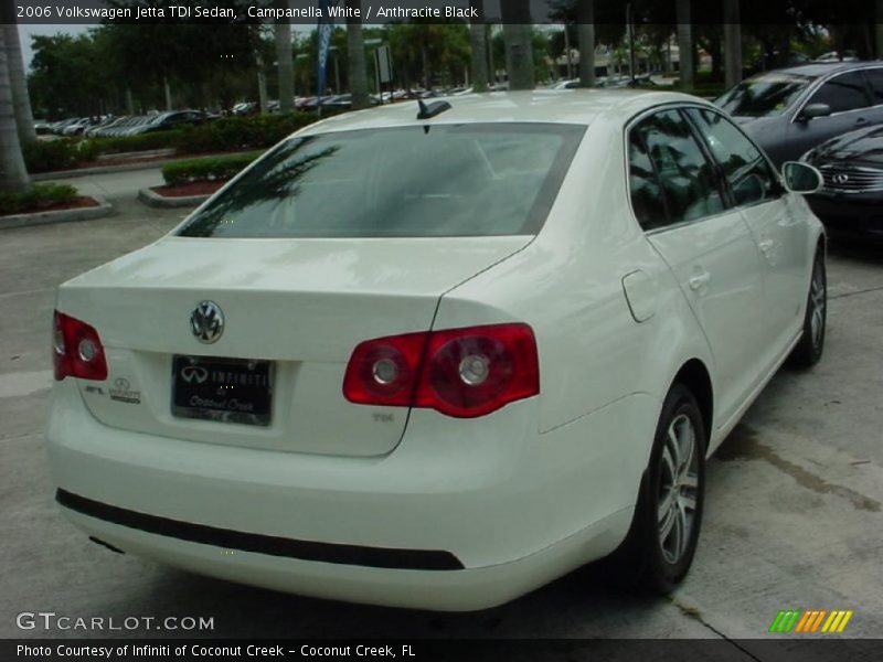 Campanella White / Anthracite Black 2006 Volkswagen Jetta TDI Sedan