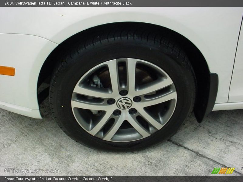 Campanella White / Anthracite Black 2006 Volkswagen Jetta TDI Sedan