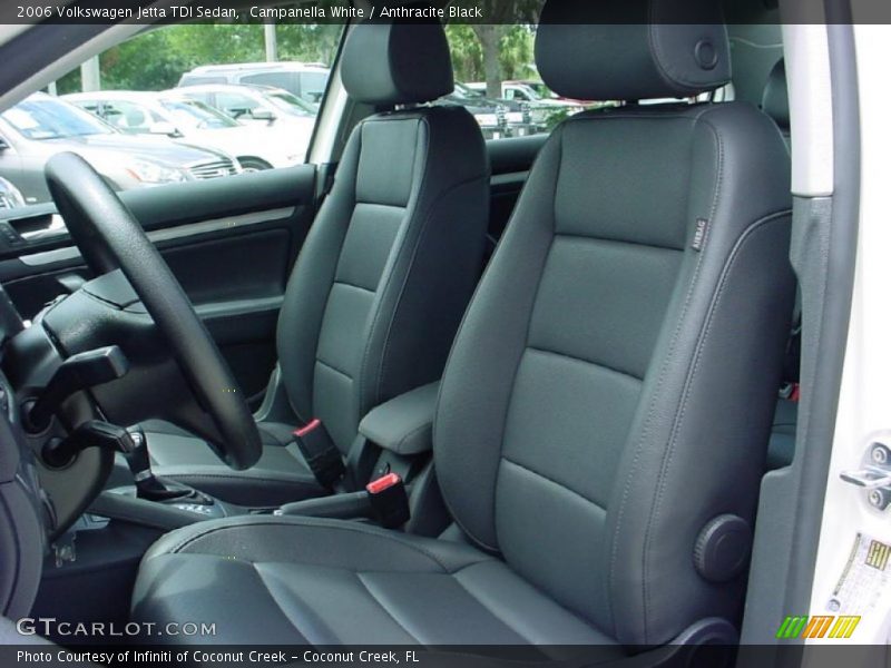 Campanella White / Anthracite Black 2006 Volkswagen Jetta TDI Sedan