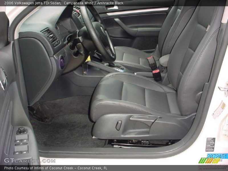 Campanella White / Anthracite Black 2006 Volkswagen Jetta TDI Sedan