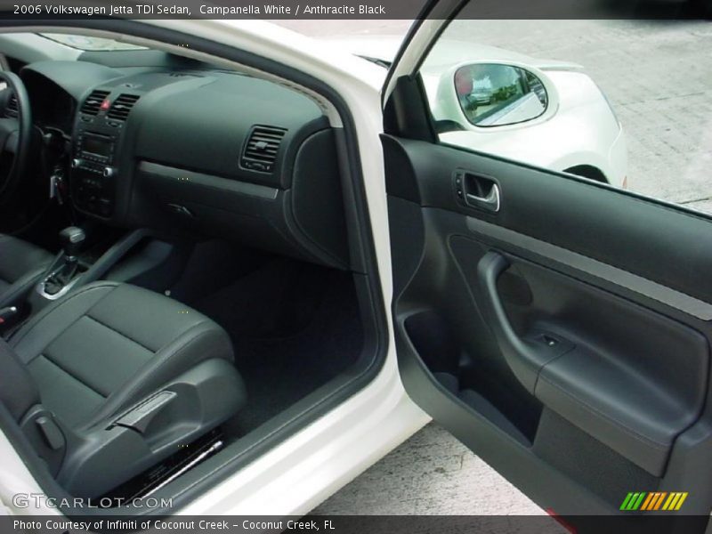 Campanella White / Anthracite Black 2006 Volkswagen Jetta TDI Sedan