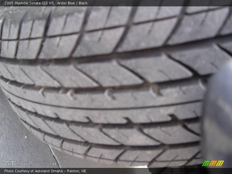 Ardor Blue / Black 2005 Hyundai Sonata GLS V6