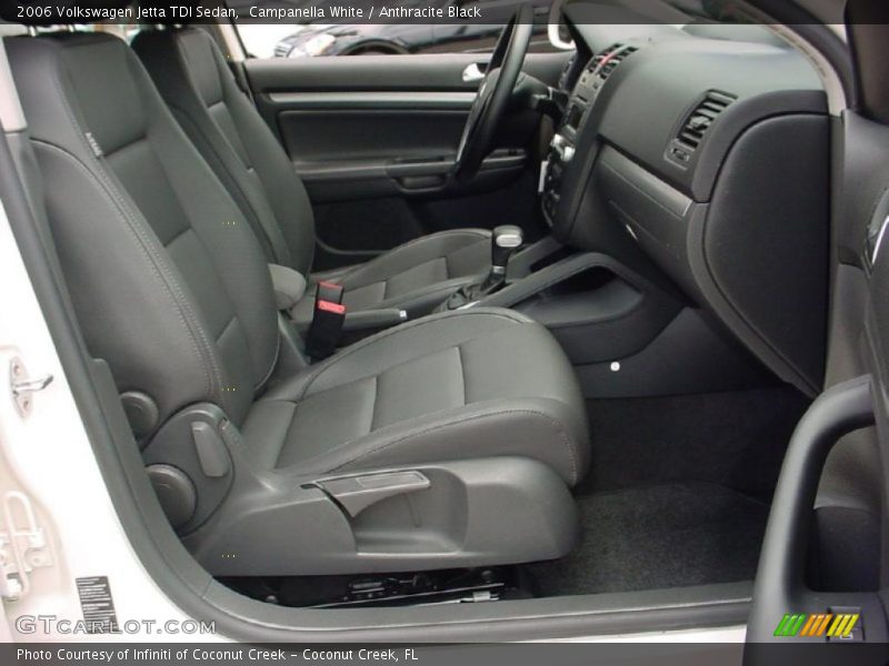 Campanella White / Anthracite Black 2006 Volkswagen Jetta TDI Sedan