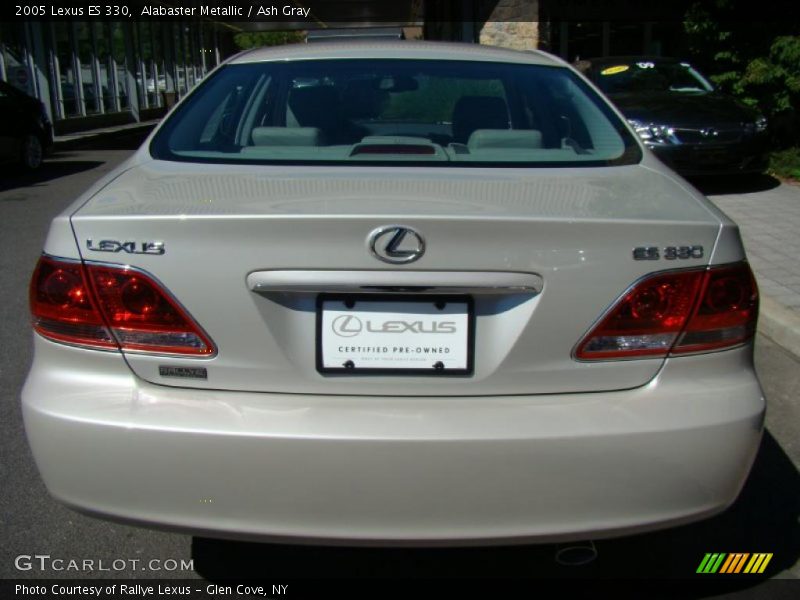 Alabaster Metallic / Ash Gray 2005 Lexus ES 330