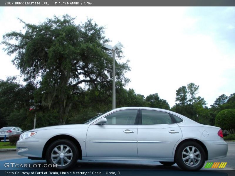 Platinum Metallic / Gray 2007 Buick LaCrosse CXL