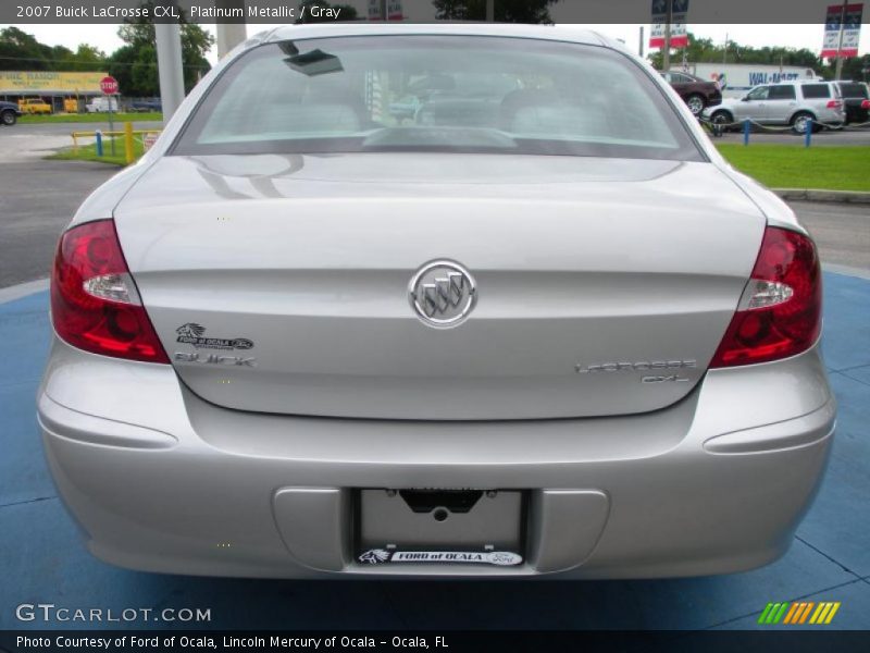 Platinum Metallic / Gray 2007 Buick LaCrosse CXL