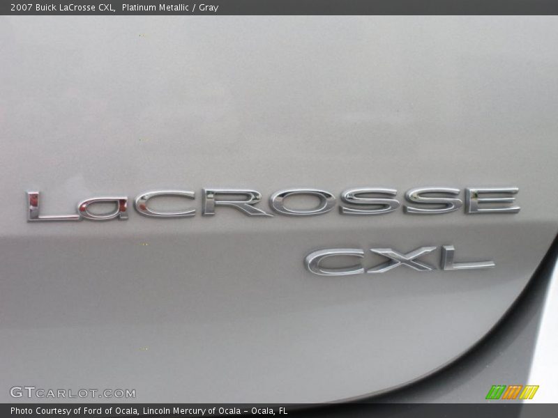 Platinum Metallic / Gray 2007 Buick LaCrosse CXL